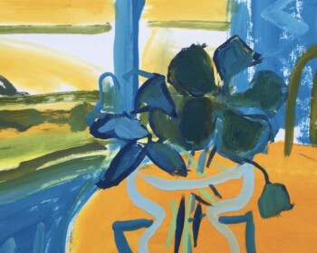 Oils. Still Life. Strong colour.