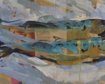 Mackerel, oils, newspaper